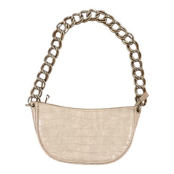 ZARA gold chain strappy shoulder bag - Picture 1 of 5